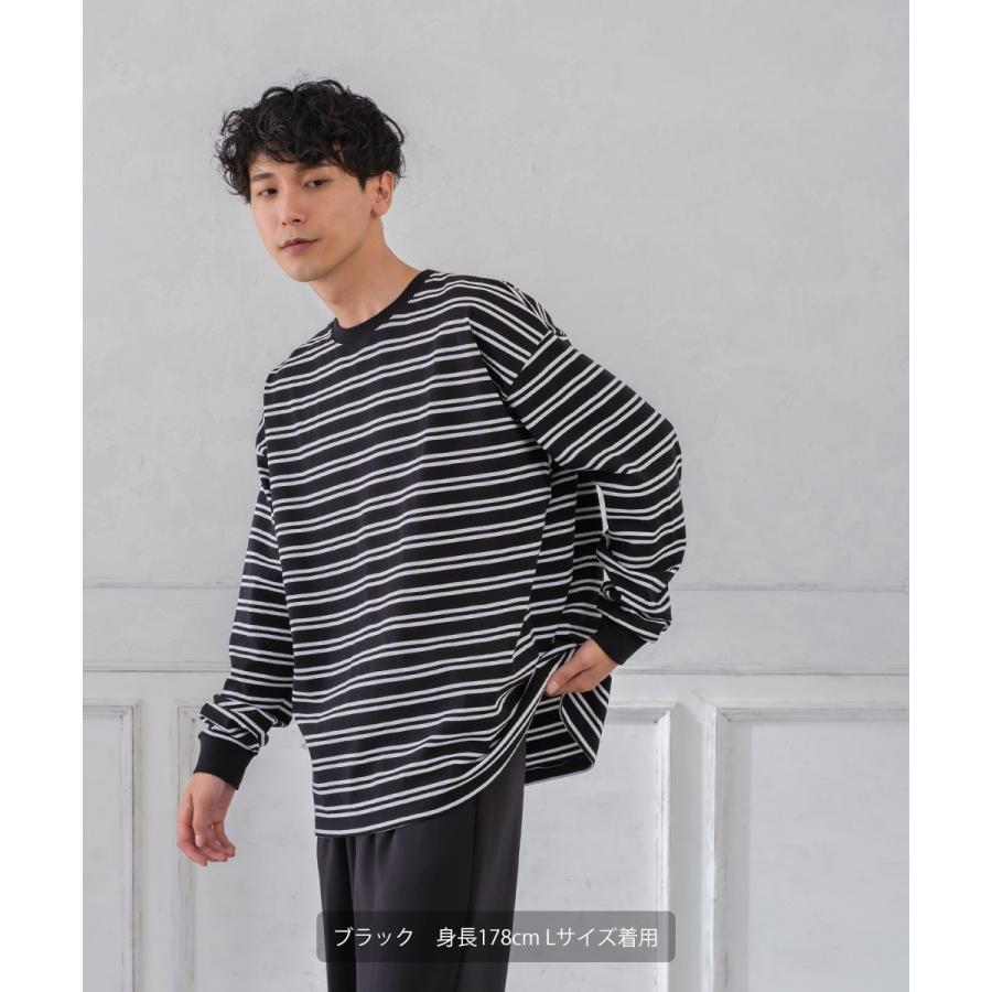 improves（インプローブス） ボーダー Tシャツ カットソー 長袖 バスク