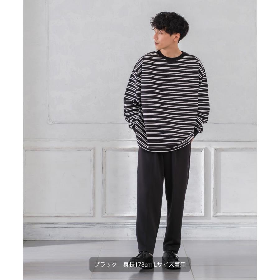 marka別注マーカ ロンT 長袖バスクシャツ ボーダーTシャツ 2 markaマーカ マーカウェア ロンT 長袖バスクシャツ ボーダーT