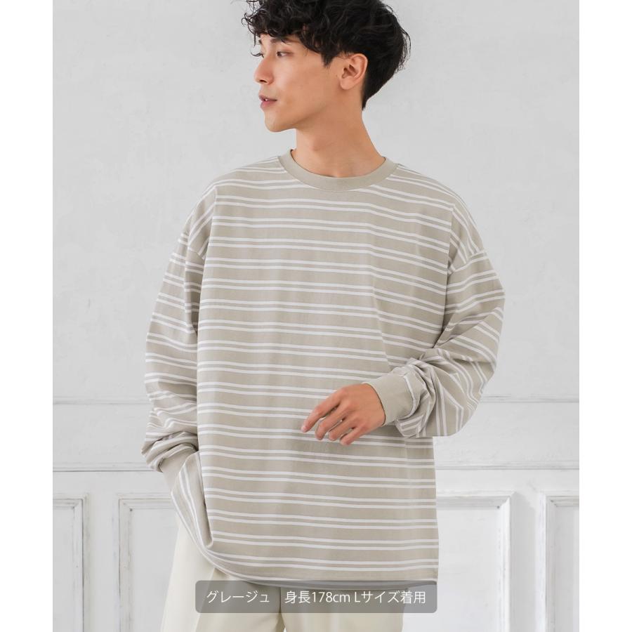 improves（インプローブス） ボーダー Tシャツ カットソー 長袖 バスク