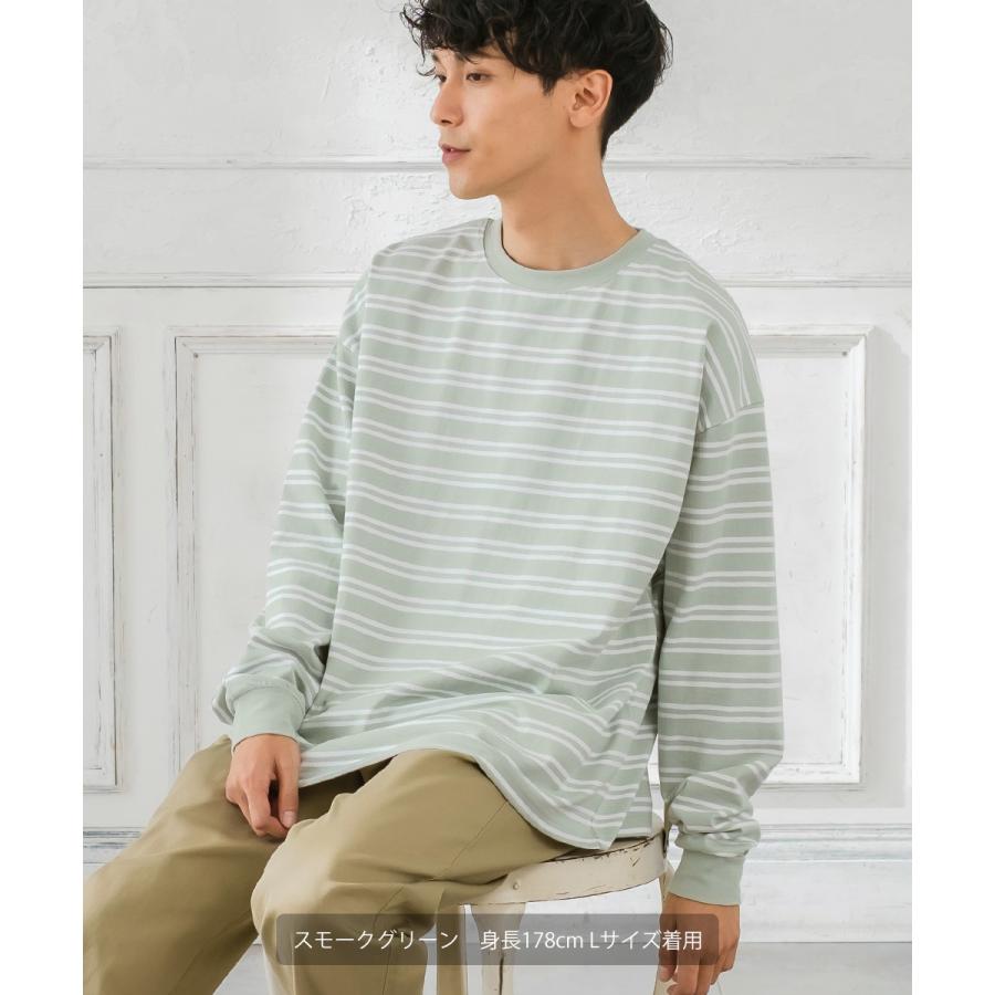 improves（インプローブス） ボーダー Tシャツ カットソー 長袖 バスク