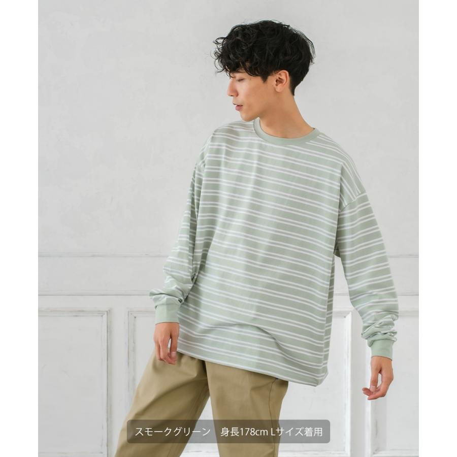 improves（インプローブス） ボーダー Tシャツ カットソー 長袖 バスク