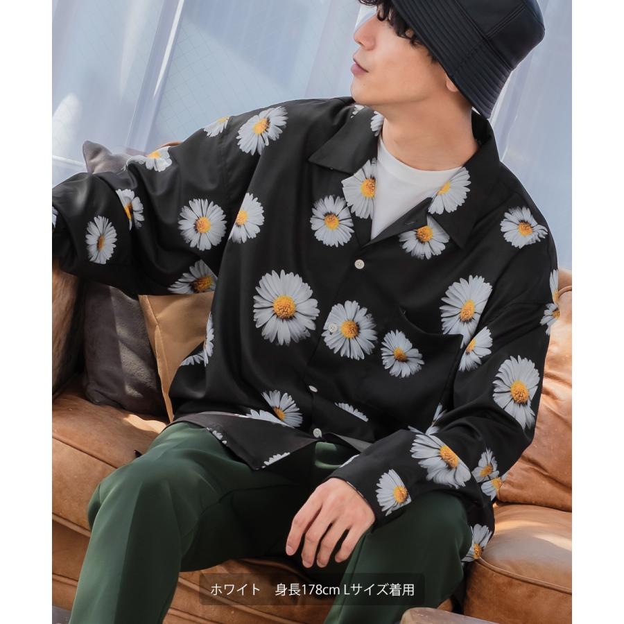 improves（インプローブス） シャツ メンズ 長袖 開襟シャツ オープン