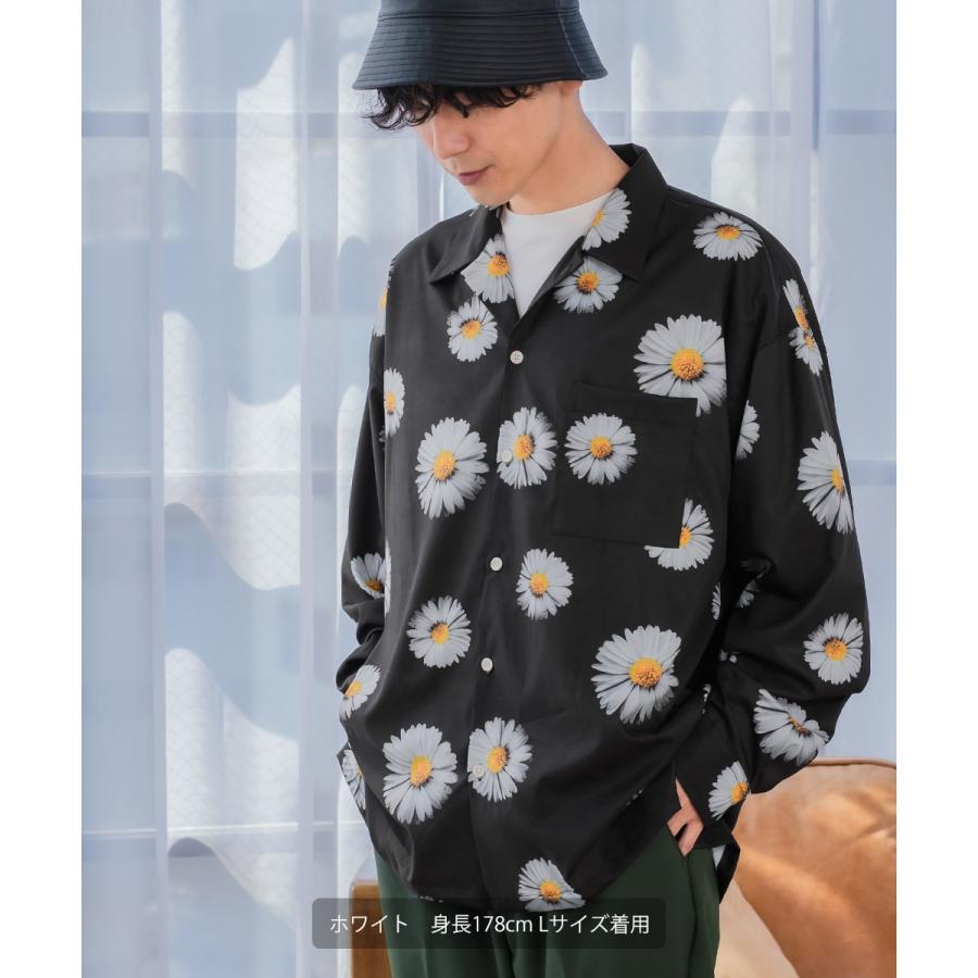 improves（インプローブス） シャツ メンズ 長袖 開襟シャツ オープン