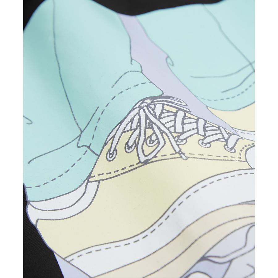 イラストプリントシャツ メンズ 刺繍 80's レトロ グラフィック レギュラーカラー オーバーサイズ ビッグシルエット | improves | 12