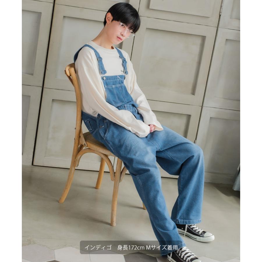 improves（インプローブス） ワイドサロペット メンズ ツイル デニム