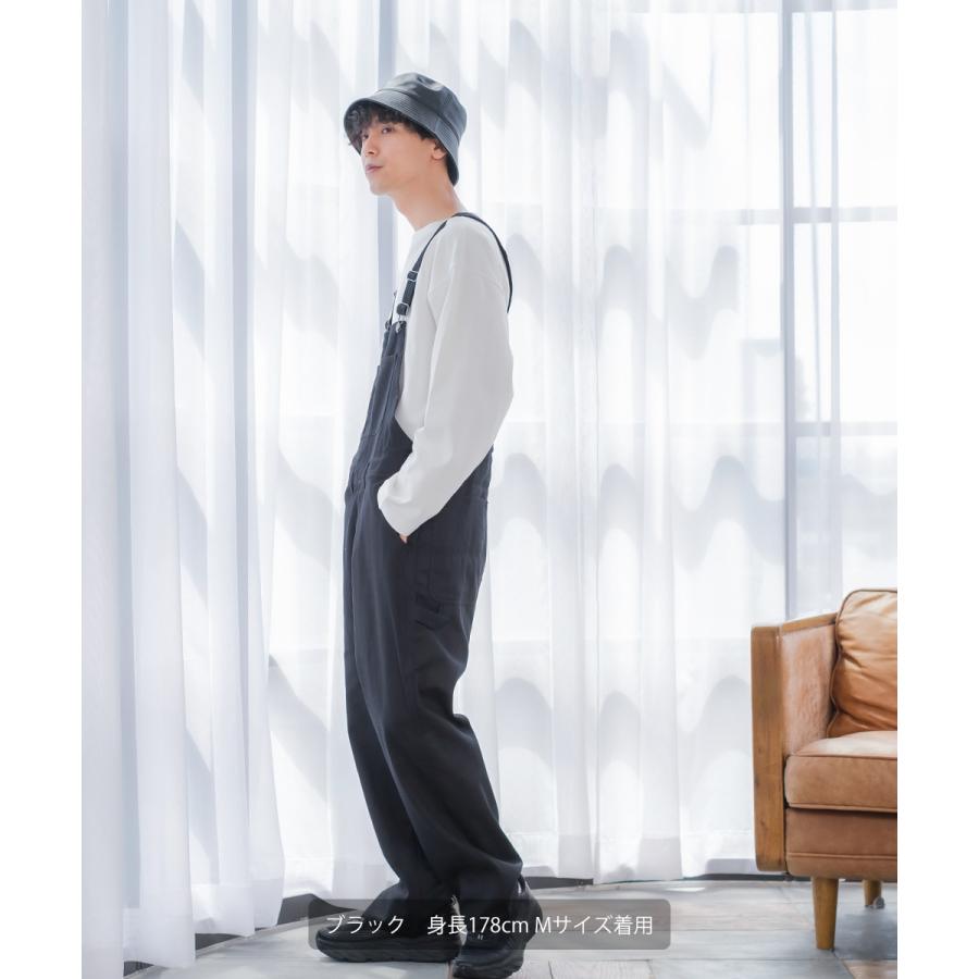 美品 希少 45R ヨットットパンツ サロペット メンズ アイボリー antiqua_zy-00080z