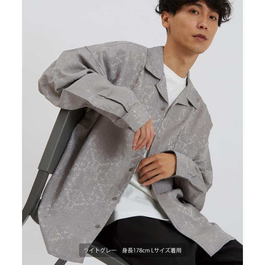 GMLワンボタンシャツ LS グレー GMLワンボタンシャツ LS グレー