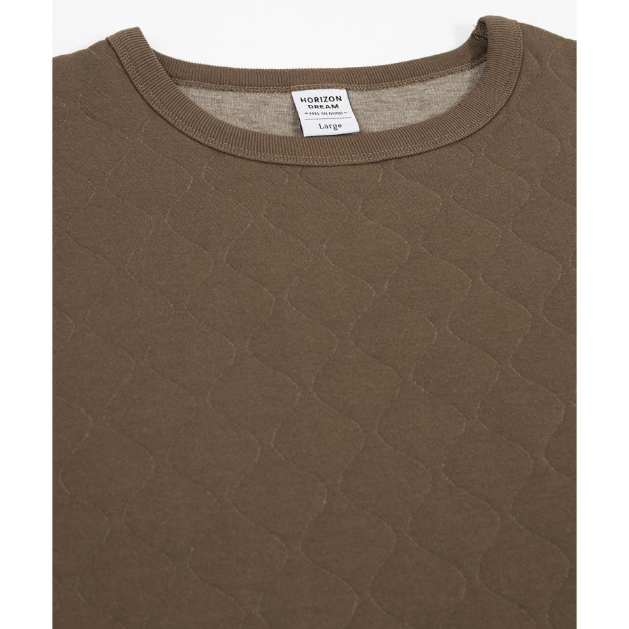 improves（インプローブス） キルティングスウェットトレーナー メンズ