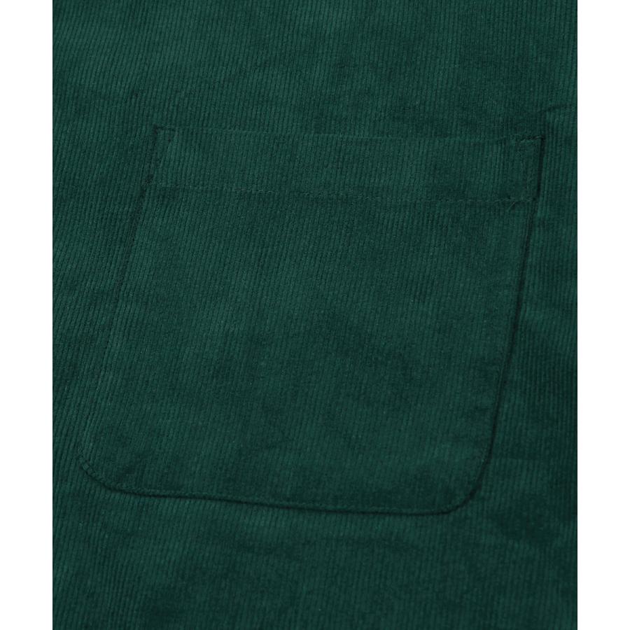 シャツ メンズ コーデュロイ バンドカラー ビッグシルエット オーバーサイズ ゆったり 大きいサイズ | improves | 17