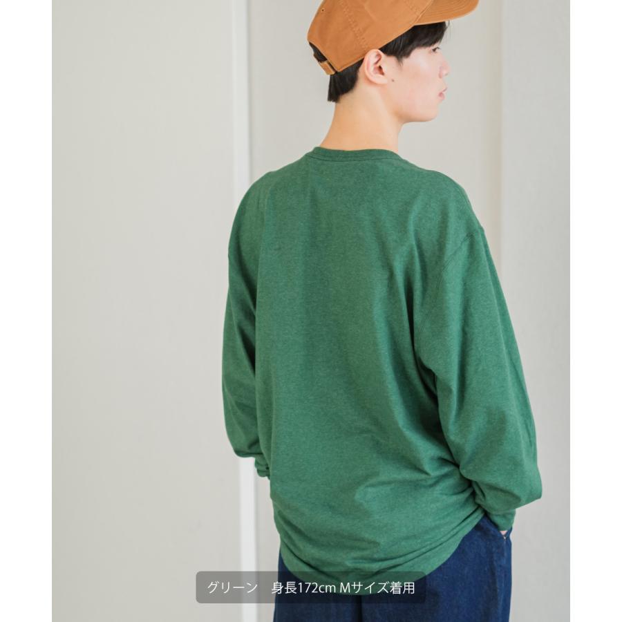 Carhartt カーハート ロンT メンズ 長袖Tシャツ 胸ポケット クルーネック ブランド ロゴ ポケット カットソー ホワイト ブラック グリーン ワイン ブルー | Carhartt | 08