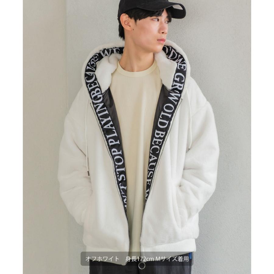 improves（インプローブス） フードファージャケット メンズ テープ