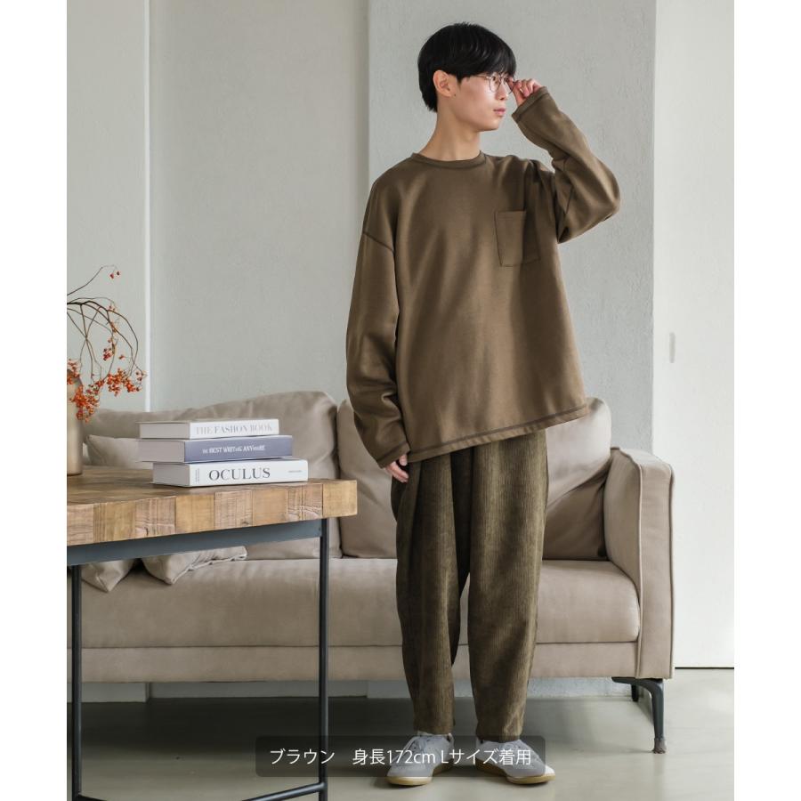 improves（インプローブス） トレーナー メンズ 配色ステッチ