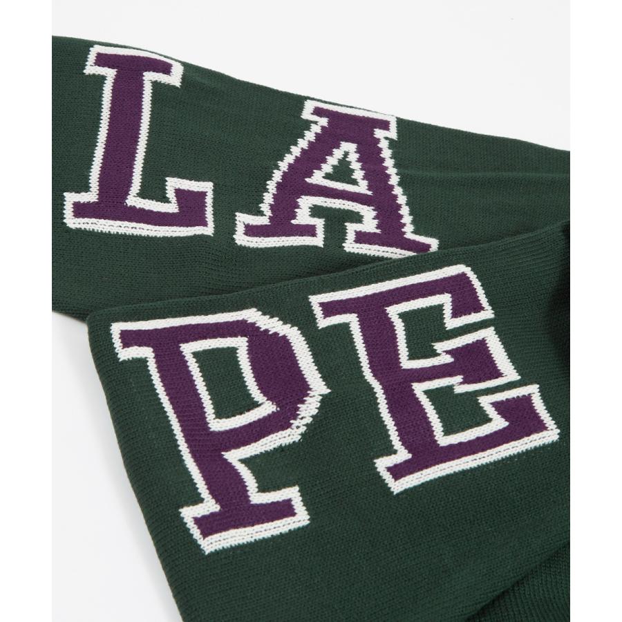 カレッジロゴ ダブルジャガードニット セーター メンズ クルーネック 袖ロゴ 刺繍 オーバーサイズ 大きいサイズ ゆったり 韓国ファッション カジュアル アメカジ | improves | 15