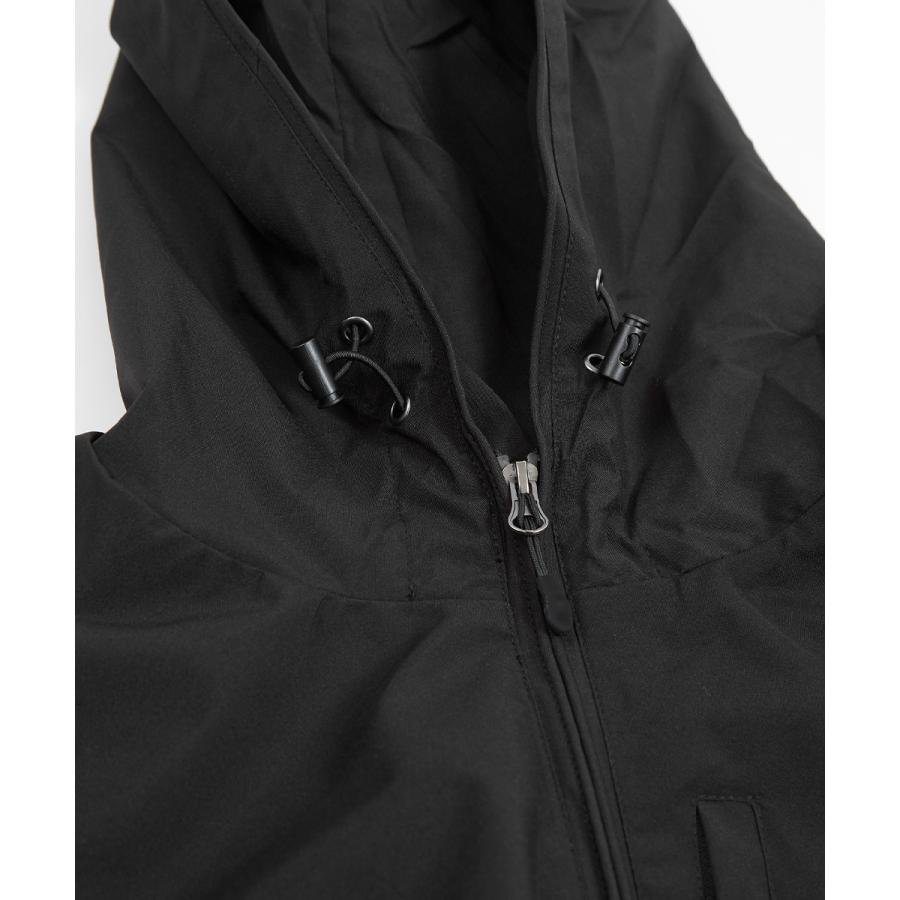 袖ロゴプリントフードブルゾン メンズ 防風 防水 ウインドブレーカー パーカー ジャケット ビッグシルエット オーバーサイズ 大きいサイズ 韓国ファッション | improves | 11