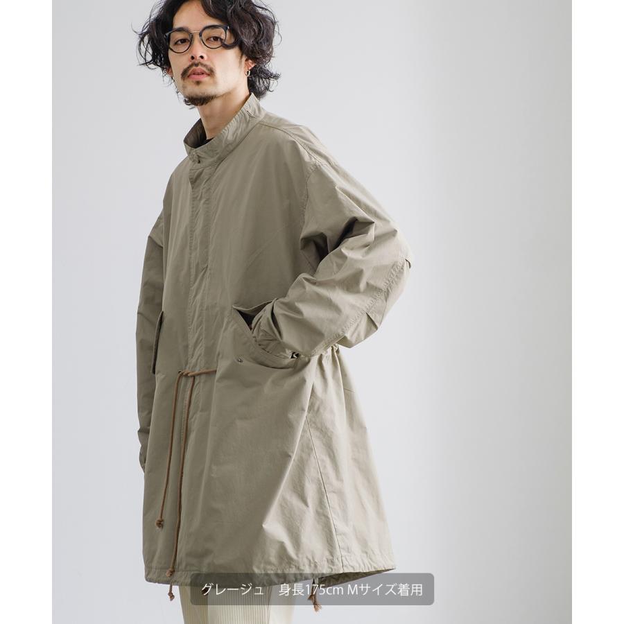 M-65 モッズコート メンズ M-51 フィールドジャケット ミリタリー ライトアウター ナイロン レーヨン ビッグシルエット オーバーサイズ 大きいサイズ | improves | 04