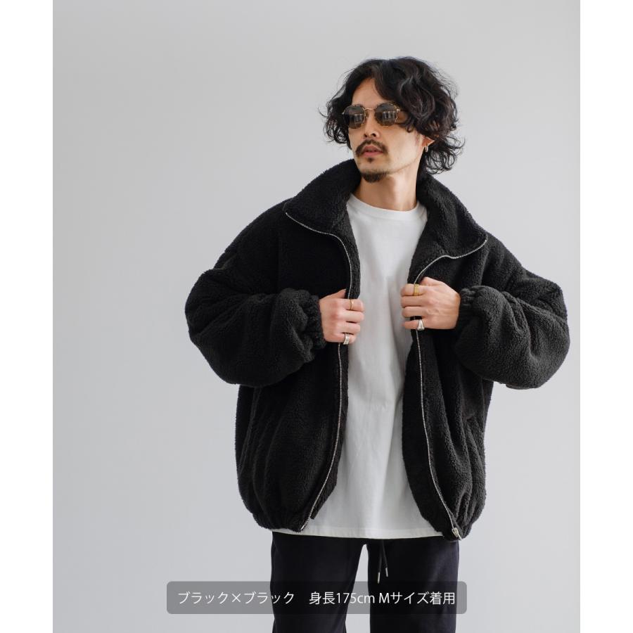 ゴルフ メンズ ジーフォア アウター ボア ジャケット 長袖 （ブラック） 楽天市場】ボアジャケット メンズ レディース フリース ブルゾン