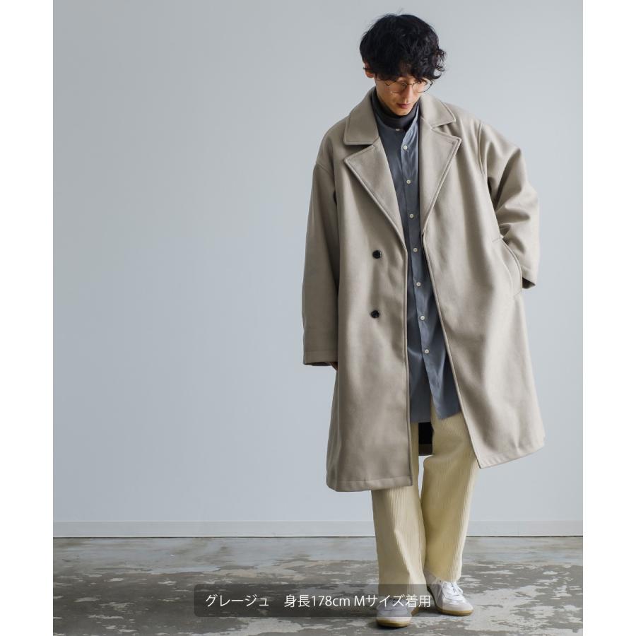 Marka ドルマンスリーブ　ウールチェスターコート グレー Marka ドルマンスリーブ ウールチェスターコート グレー WEB限定