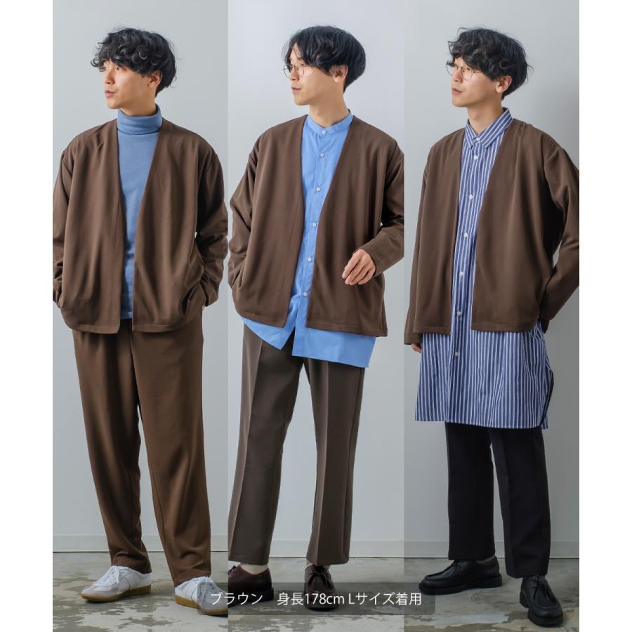 improves ノーカラージャケット メンズ セットアップ対応 カット improves ノーカラージャケット メンズ セットアップ対応 カット