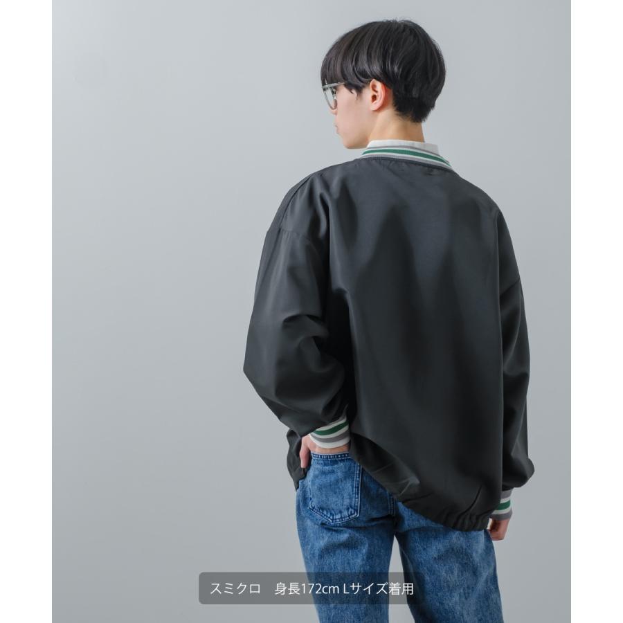 カレッジロゴ プルオーバー メンズ レディース Vネック ロンT 長袖 Tシャツ カットソー ビッグシルエット オーバーサイズ 大きいサイズ ゆったり 古着系 | improves | 16