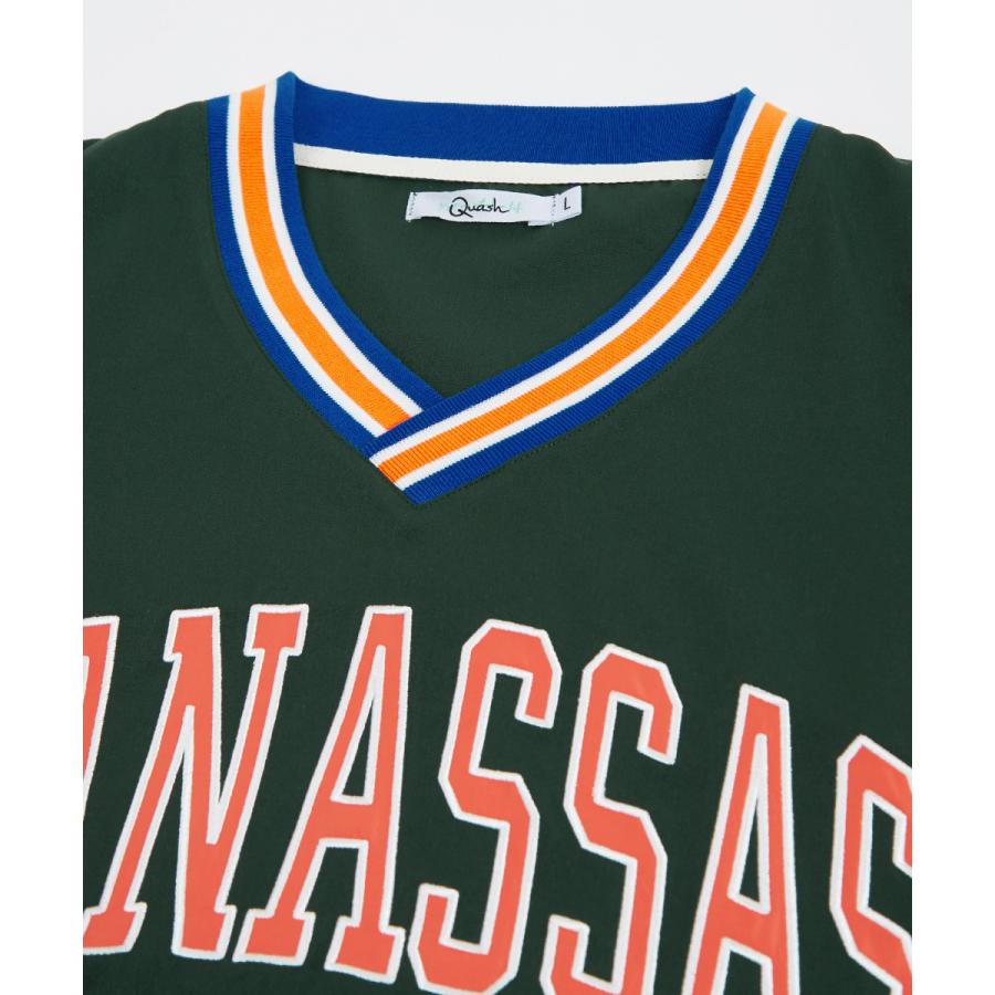 カレッジロゴ プルオーバー メンズ レディース Vネック ロンT 長袖 Tシャツ カットソー ビッグシルエット オーバーサイズ 大きいサイズ ゆったり 古着系 | improves | 17