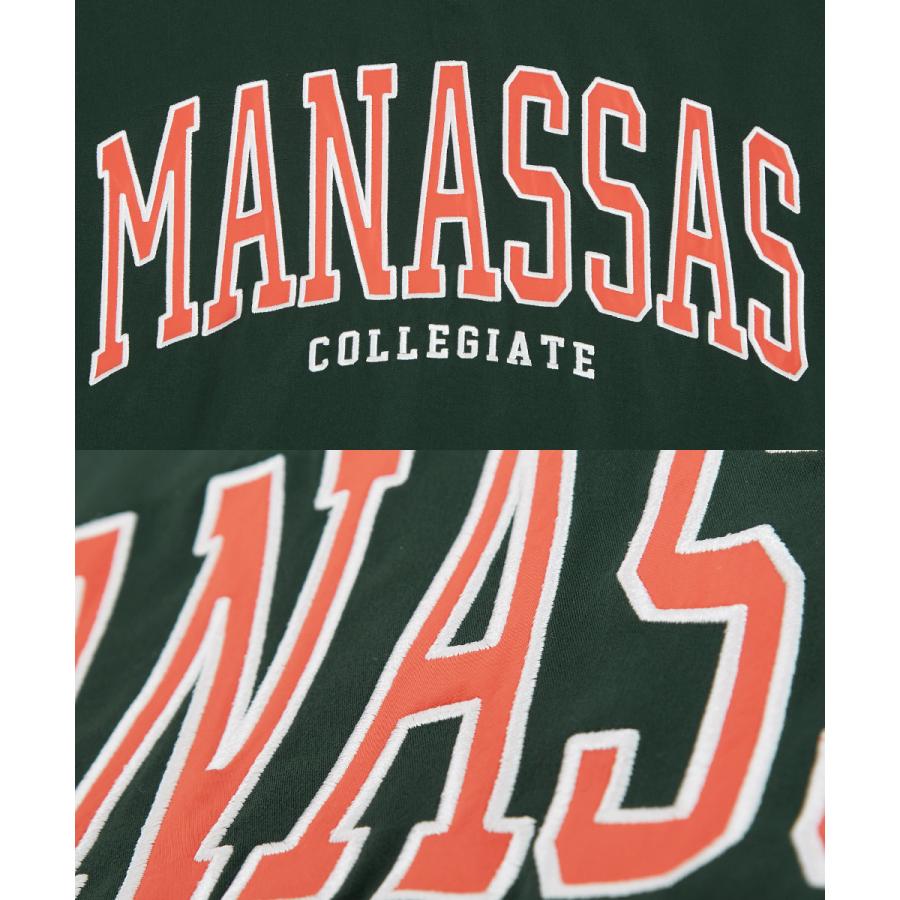 カレッジロゴ プルオーバー メンズ レディース Vネック ロンT 長袖 Tシャツ カットソー ビッグシルエット オーバーサイズ 大きいサイズ ゆったり 古着系 | improves | 18