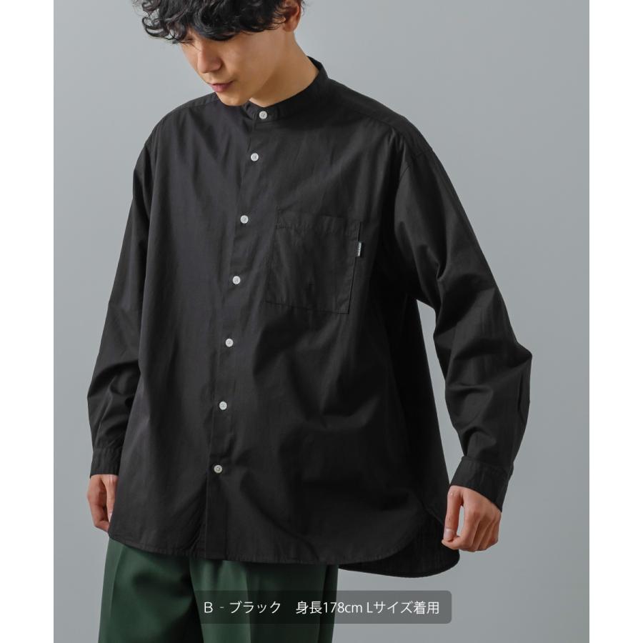 【新品未使用品】#FR2GOLF メンズ長袖薄手シャツ L サイズ improves（インプローブス） シャツ メンズ カジュアルシャツ バンド