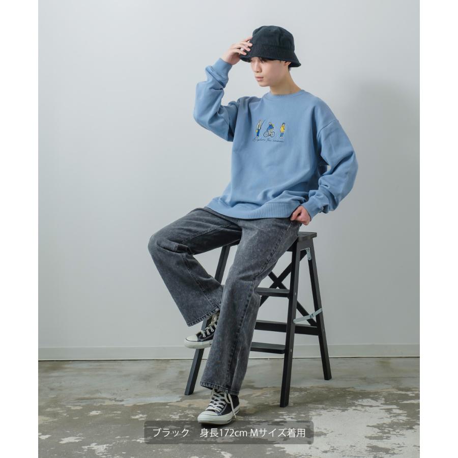 ウォッシュ加工 ワイドフレアデニム FC25K037【F【2025SS】Sサイズ