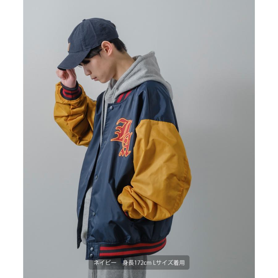 improves（インプローブス） カレッジロゴ ナイロン スタジャン メンズ