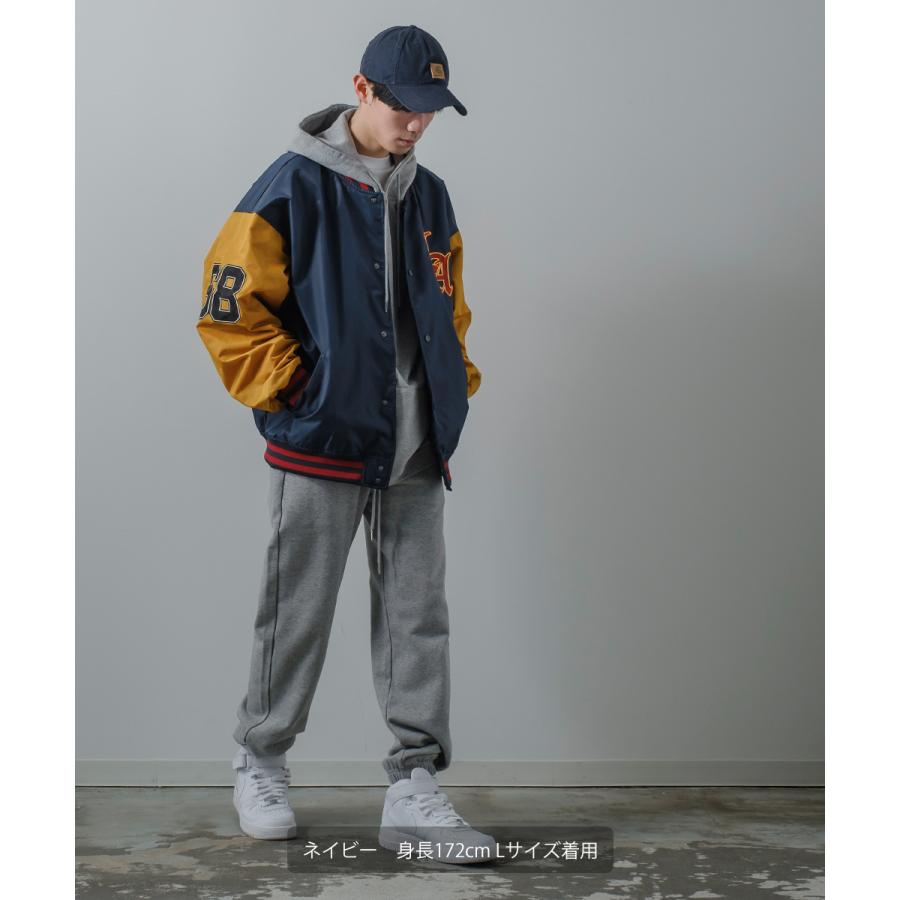 improves（インプローブス） カレッジロゴ ナイロン スタジャン メンズ