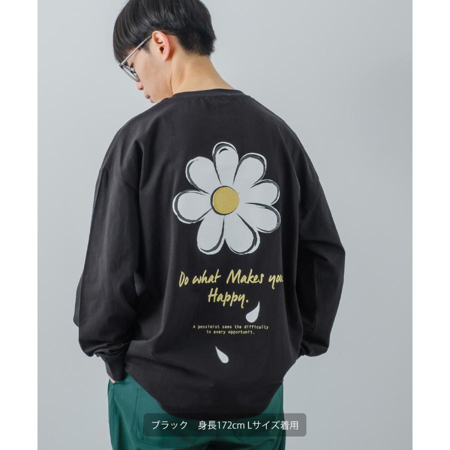improves（インプローブス） デイジープリント ロングTシャツ メンズ