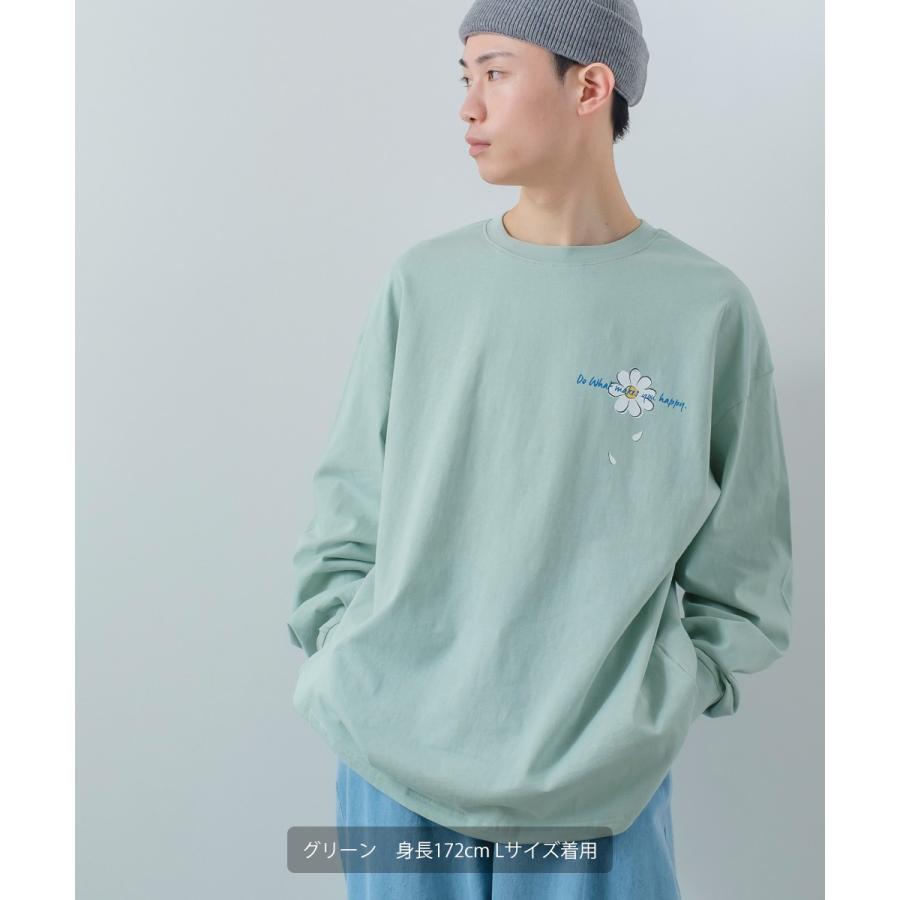improves（インプローブス） デイジープリント ロングTシャツ メンズ