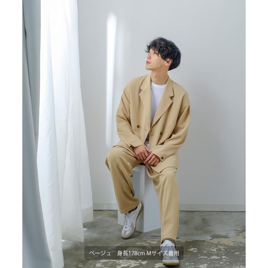 improves テーラードジャケット メンズ ダブル パステルカラー