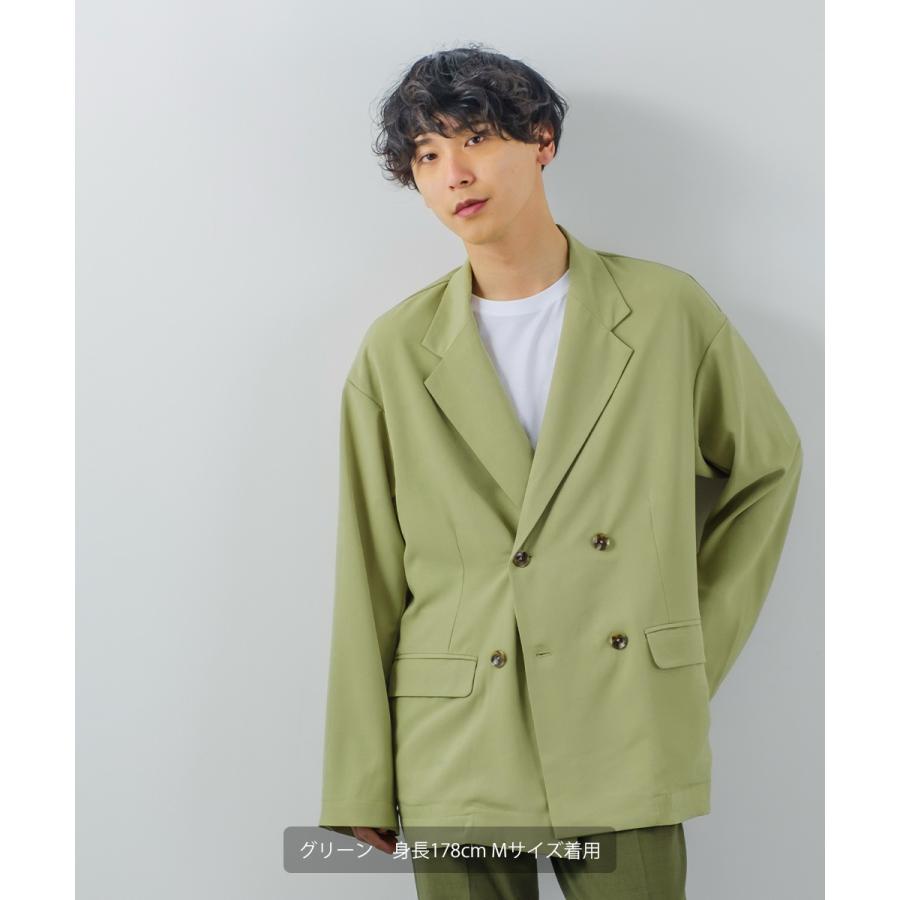 improves テーラードジャケット メンズ ダブル パステルカラー