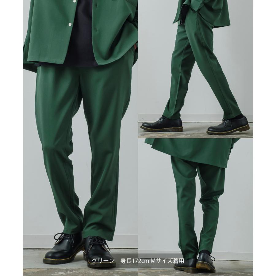 パンツのみ　　　　　　セットアップ グリーン サイズL improves（インプローブス） セットアップ メンズ ストレッチ CPO