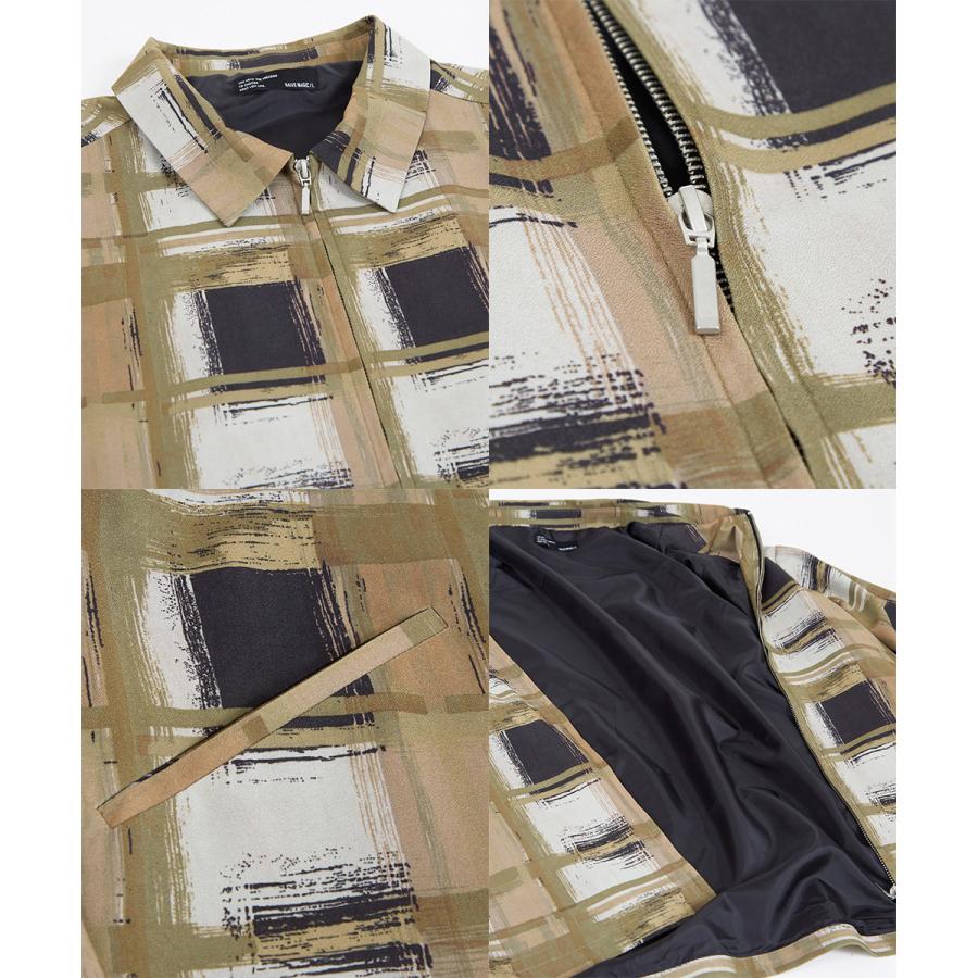 improves（インプローブス） 総柄 シャツジャケット メンズ