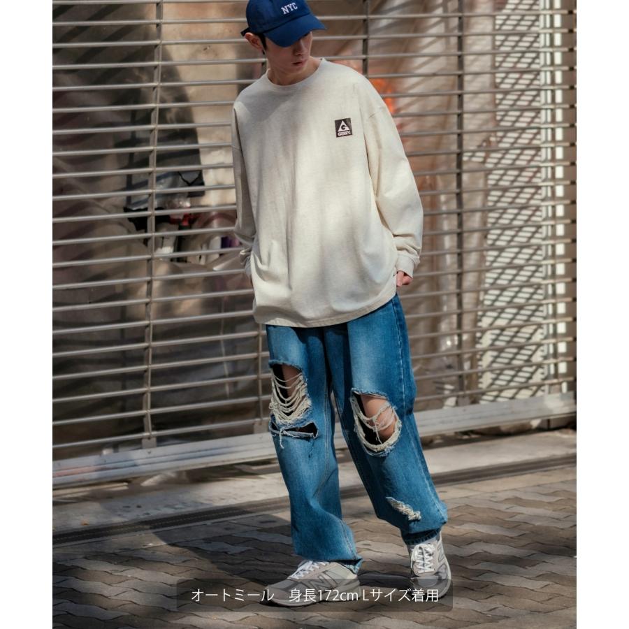 GERRY ジェリー 別注プリント ロンT メンズ 長袖Tシャツ カットソー バックプリント ワンポイントプリント アウトドア ストリート アメカジ 古着MIX | GERRY | 19