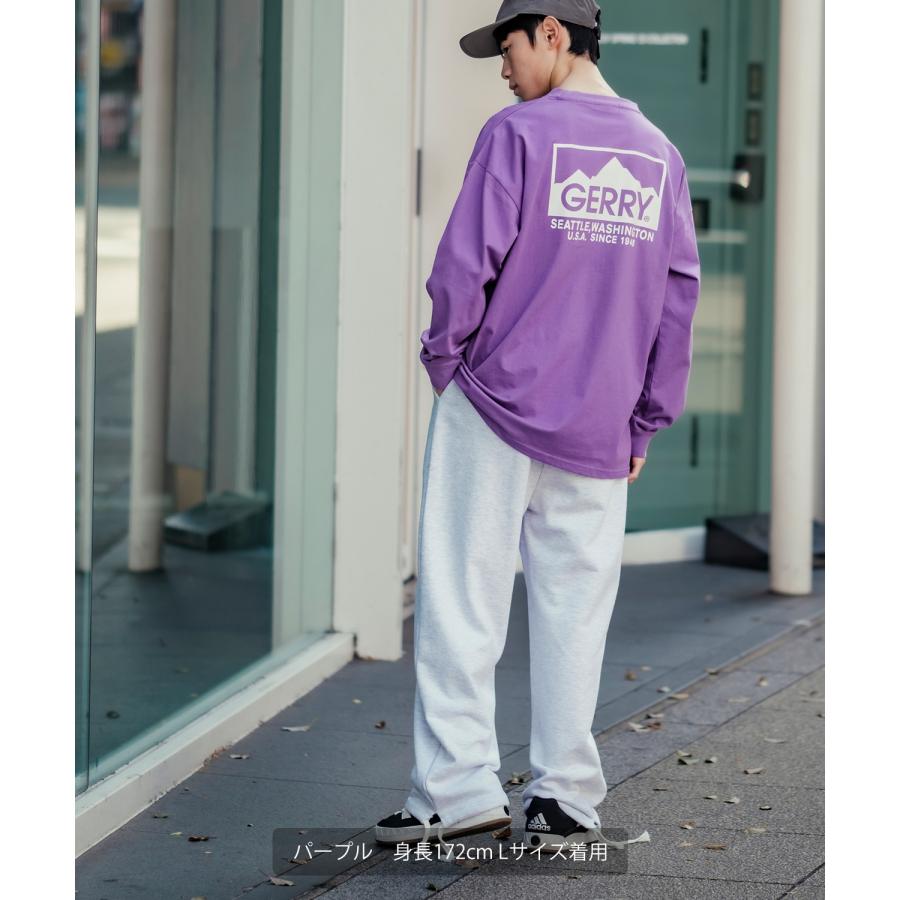 GERRY ジェリー 別注プリント ロンT メンズ 長袖Tシャツ カットソー バックプリント ワンポイントプリント アウトドア ストリート アメカジ 古着MIX | GERRY | 09