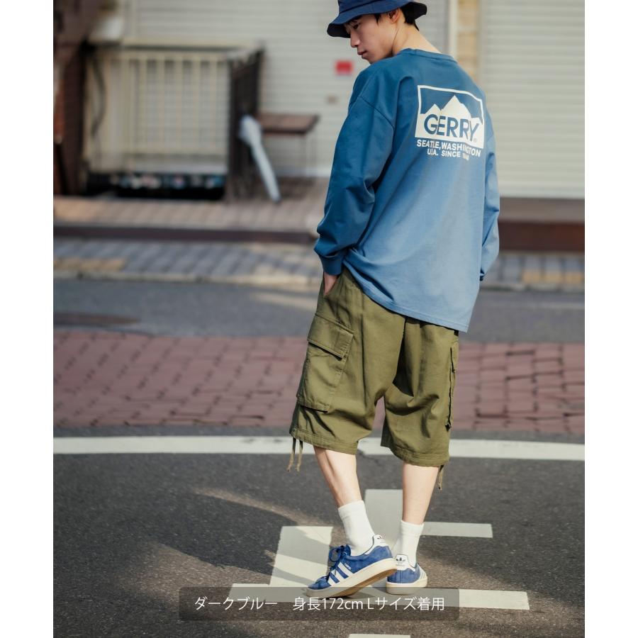 GERRY ジェリー 別注プリント ロンT メンズ 長袖Tシャツ カットソー バックプリント ワンポイントプリント アウトドア ストリート アメカジ 古着MIX | GERRY | 11