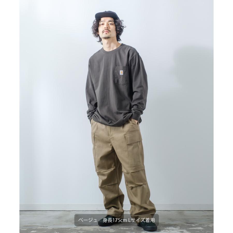 カーゴパンツ メンズ ワイド 綾織 ワークパンツ イージーパンツ ミリタリー 大きいサイズ ゆったり 韓国ファッション 古着系 ストリート カジュアル アメカジ | improves | 10