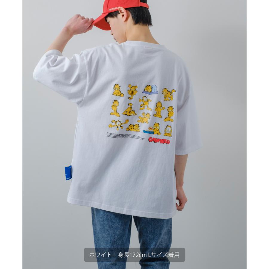 Sequence By B One Soul Garfield シーケンス バイ ビーワンソウル ガーフィール ポーズ バリエーション プリント Tシャツ メンズ オーバーサイズ 半袖tee Improves インプローブス 通販 Yahoo ショッピング