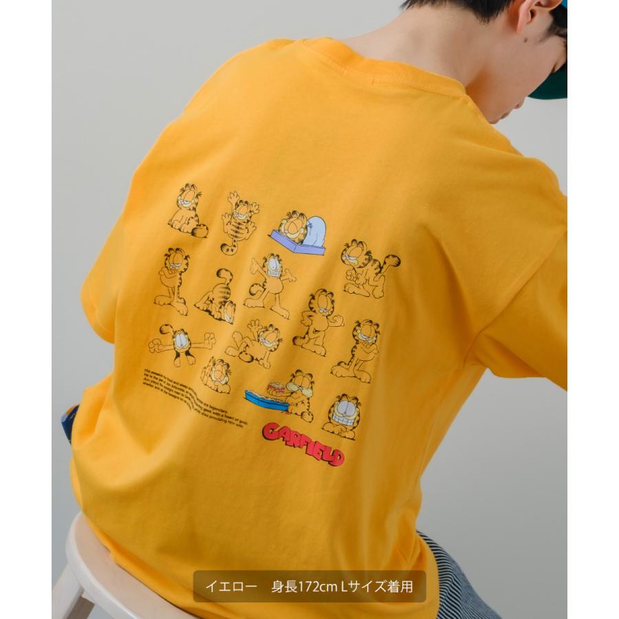 Sequence By B One Soul Garfield シーケンス バイ ビーワンソウル ガーフィール ポーズ バリエーション プリント Tシャツ メンズ オーバーサイズ 半袖tee Improves インプローブス 通販 Yahoo ショッピング