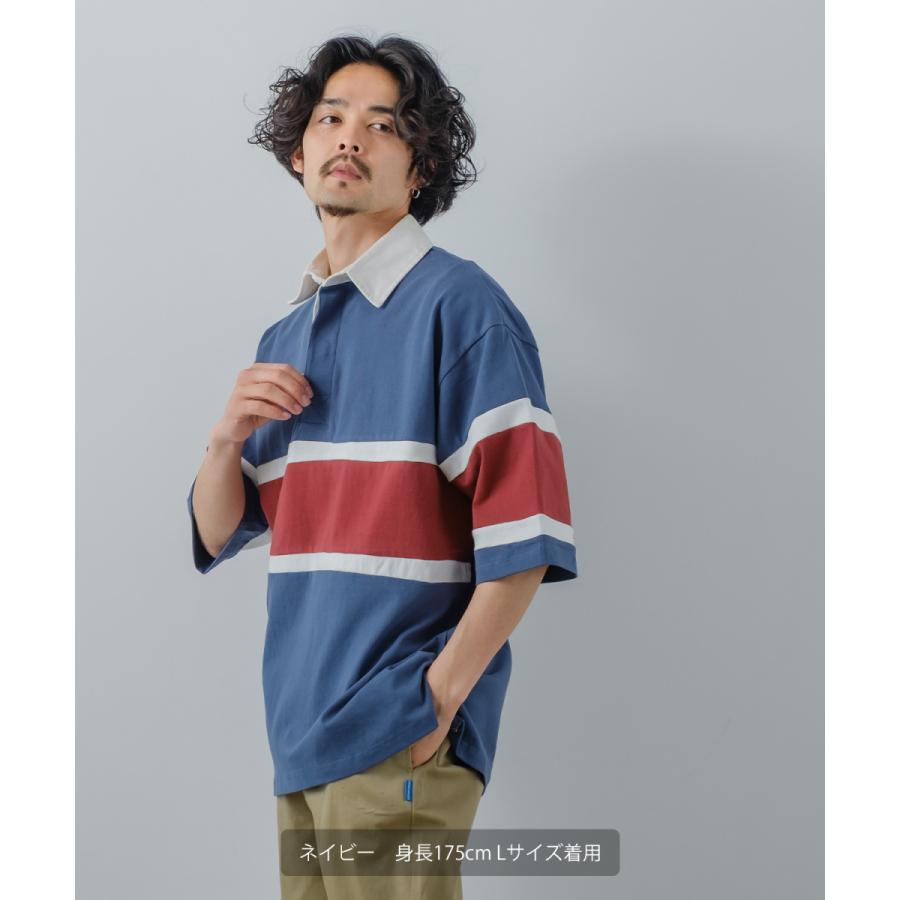 【未使用】BURTON　インナーポロシャツ　ラグビーシャツ 4.3オンス ライン入りベーシックドライポロシャツ(LIFEMAX
