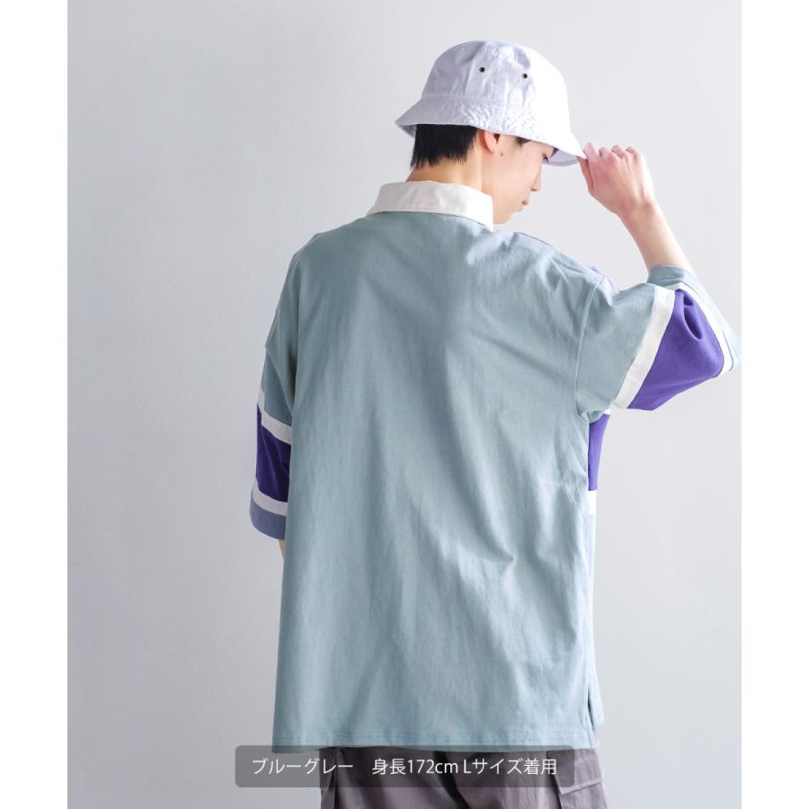 improves（インプローブス） ヘビーウェイト 半袖ラガーシャツ メンズ