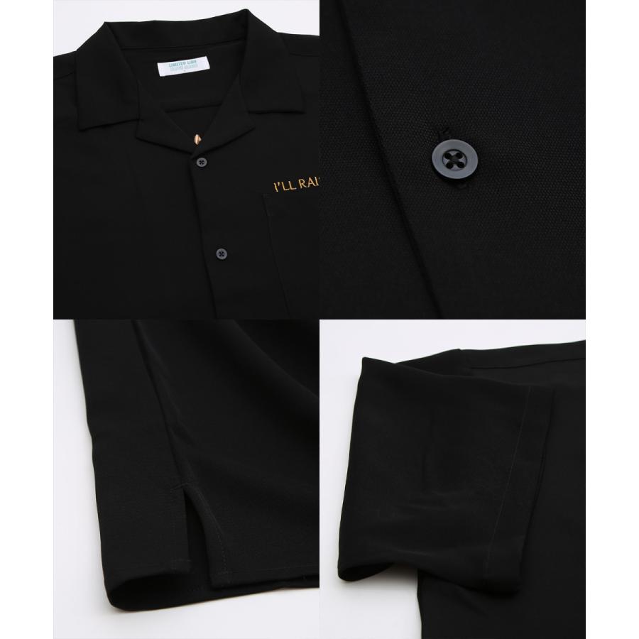 【未使用級】アジャスタブルコスチューム　オープンカラー半袖シャツ　綿麻　孔雀　L リネンライクレギュラーカラーシャツ【半袖】【Reflax】 (ACSH4306-41