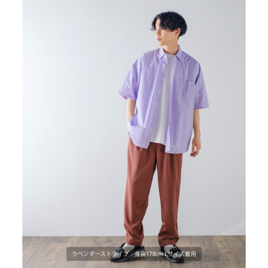 improves（インプローブス） オーバーサイズ ストライプ レギュラー