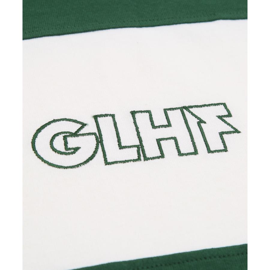 切替 ロゴ刺しゅう 半袖 ビッグポロシャツ メンズ ラインデザイン ラガーシャツ オーバーサイズ ビッグサイズ ゆったり 大きいサイズ 韓国ファッション アメカジ | improves | 16