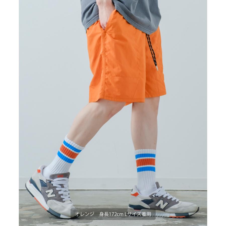 improves（インプローブス） 製品染め ナイロン ショートパンツ メンズ