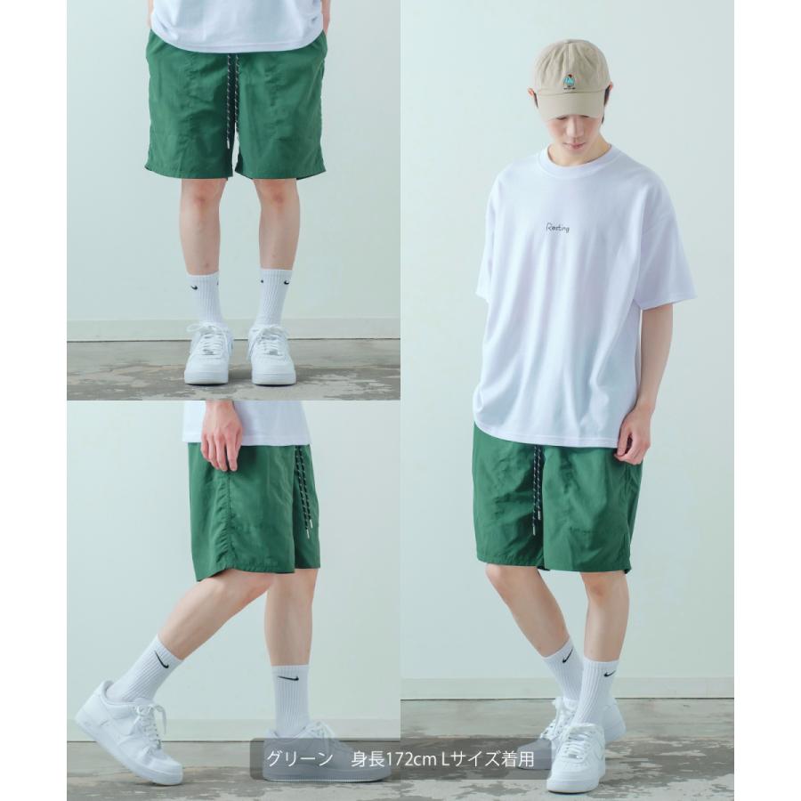 LGB プロトタイプ　タイダイ　ショートパンツ improves（インプローブス） 製品染め ナイロン ショートパンツ メンズ