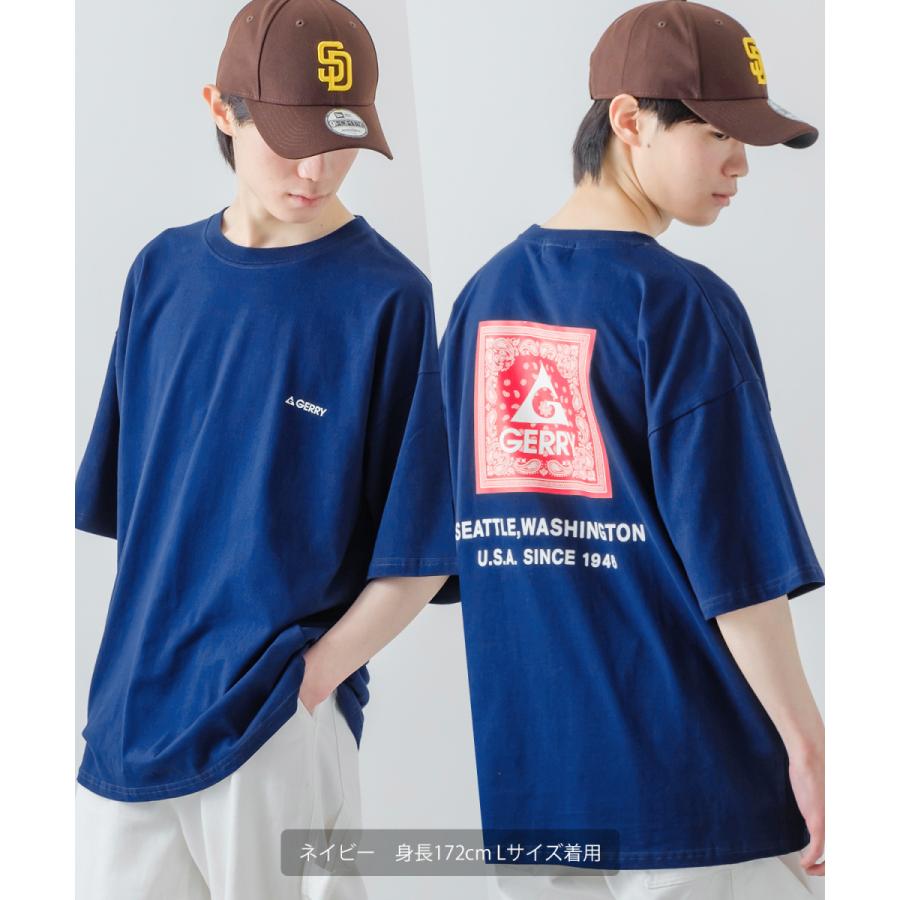 GERRY（ジェリー） Tシャツ メンズ ビッグシルエット 別注プリント
