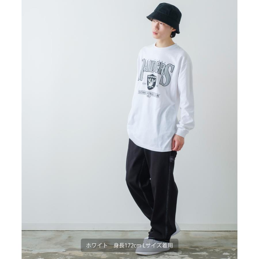 NBA/NFL/NHL/MLB ロンT メンズ 別注NFL Las Vegas Raiders ラスベガス